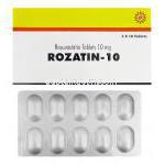 Rozatin-10　ロザチン、ジェネリッククレストール、ロスバスタチン10mg　